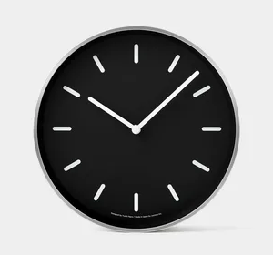 Black Wall Clock